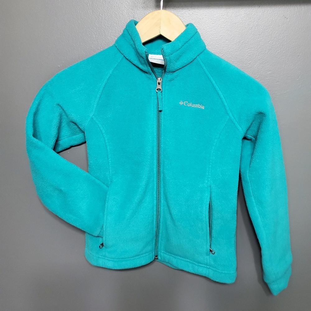 Girls Columbia Zip-Up Small 7/8